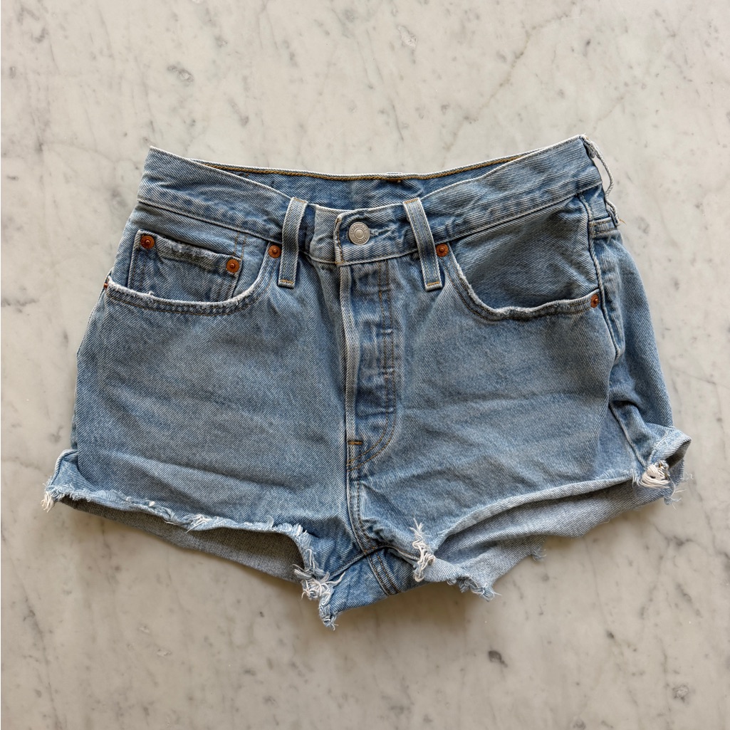 Vintage Levi’s 501 Jean Shorts (Size 27)